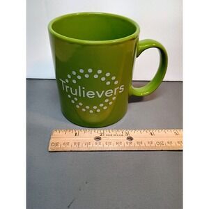 Trulieve Trulievers Coffee Mug Lime Green Ceramic Dispensary Collectible Cup